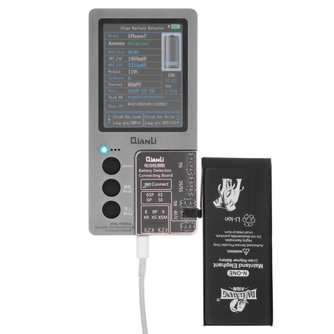 Аккумулятор Da Luxiang для Apple iPhone 7, Li-ion, 3,82 B, 2400 мАч, повышенная ёмкость, original IC Превью 1