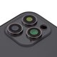 Housing compatible with iPhone 12 Pro Max, (gray, with SIM card holders, with side buttons, graphite) Preview 2