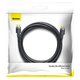 Cable HDMI Baseus Cafule, HDMI, 3 m, #CADKLF-G01 Vista previa  3