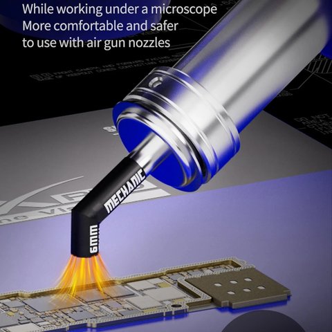 Насадка термофена Mechanic 861 Diagonal, изогнутая, 5in1, 5mm/6mm/8mm/10mm/12mm Превью 1
