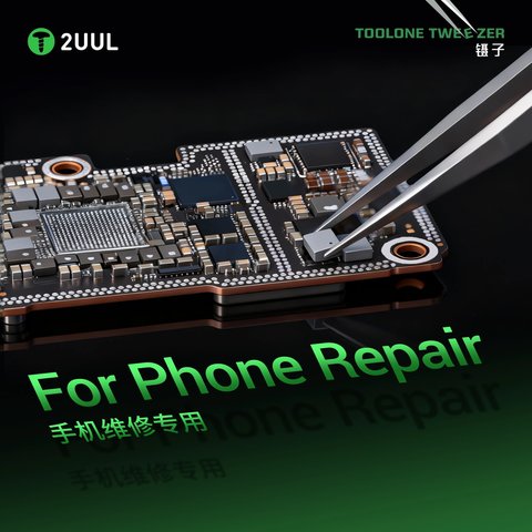 Pinzas para smd 2UUL TW15, recta, 140 mm, no magnético Vista previa  4