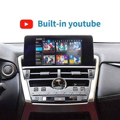 CarPlay для Lexus RX / NX / LX / LS / GS / ES / IS / CT200 с джойстиком / малым тачпадом Превью 2