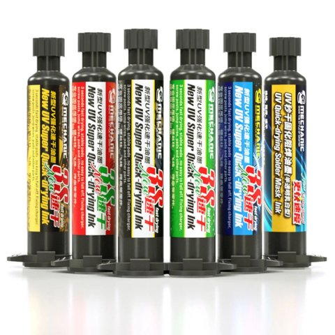 Soldering Mask Mechanic SU3, (yellow, 10 ml, UV) Preview 2