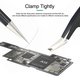 Pinzas para smd RELIFE ESD-11, recta, antiestática, 140 mm, negro Vista previa  3