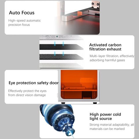 Separador láser TBK 958ZU, para grabado, para despegar el marco de pantalla y panel trasero, para desmontar vidrio de carcasa Vista previa  5