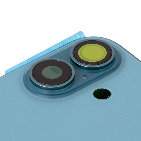 Carcasa puede usarse con iPhone 16 Plus, verde, con botones laterales,  con sujetador de tarjeta SIM, Original (PRC), EU Version, teal Vista previa  1