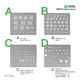 Plantilla BGA 2UUL BG01, 4 pz., iphone 8-16 series Vista previa  2