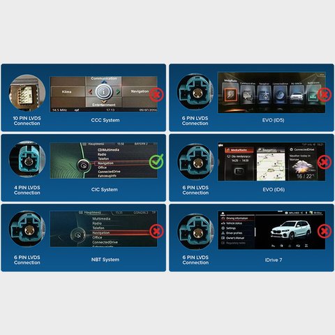 CarPlay для BMW/MINI з системою CIC Прев'ю 2