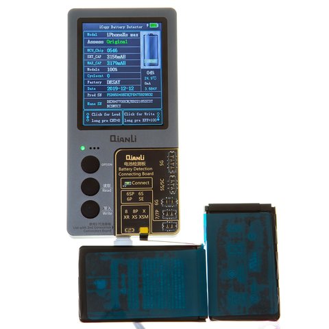 Аккумулятор для iPhone XS Max, Li-ion, 3,8 В, 3174 мАч, Original (PRC), original IC, #616-00505 Превью 1