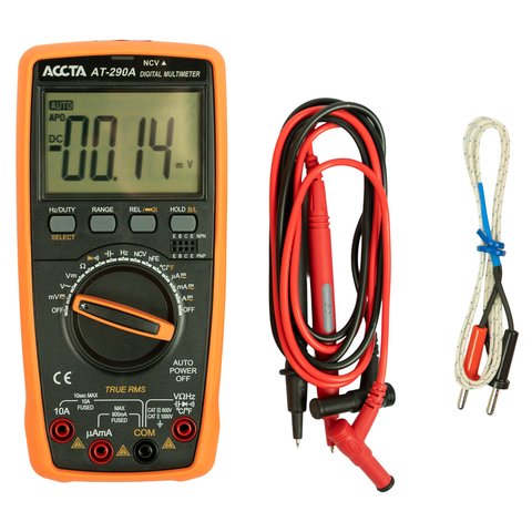 Цифровий мультиметр Accta AT-290A Прев'ю 5