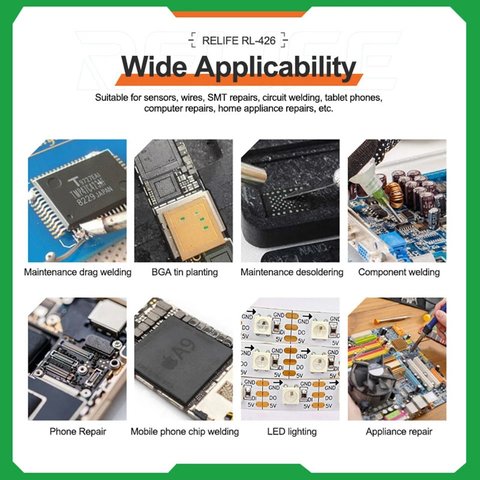 Флюс-паста RELIFE RL-426C, екологічно чистий, 80 г Прев'ю 4