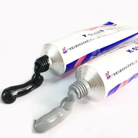 Клей-герметик Kafuter K-5911B, для фар автомобиля, 100 г, черный Превью 1