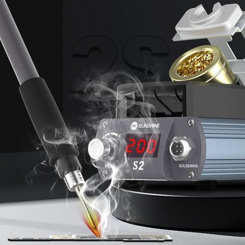 Паяльна станція Sunshine S2, цифрова, 40 Вт Прев'ю 3