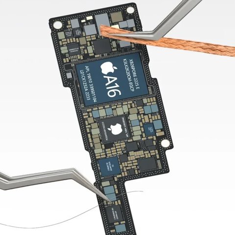 Пінцет монтажний Mechanic Aax-17, вигнутий, 120 мм Прев'ю 3