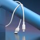 USB кабель Borofone BX113, USB тип-A, Lightning, 100 см, 2,4 А, білий, #6941991115400 Прев'ю 2