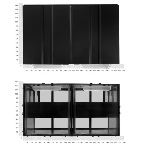 Кассетница модульная с выдвижными ячейками KON-PX2 Превью 1