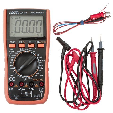 Цифровий мультиметр Accta AT-280 Прев'ю 6