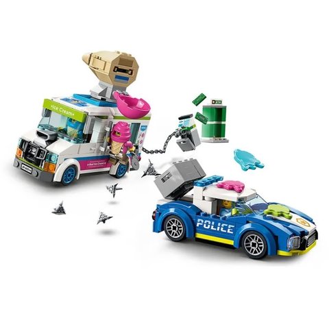 Конструктор LEGO City Поліцейське переслідування фургона з морозивом (60314) Прев'ю 9
